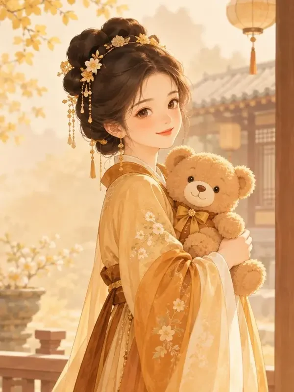 黄果app《穿越成熊家小福星》封面，古装穿越题材短剧
